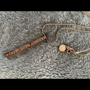 Rose gold Marc by Marc Jacobs pendant necklace